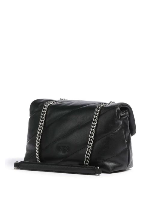 LOVE PUFF CLASSIC PINKO | 100038.A0F2Z99O NERO-OLD SILVER